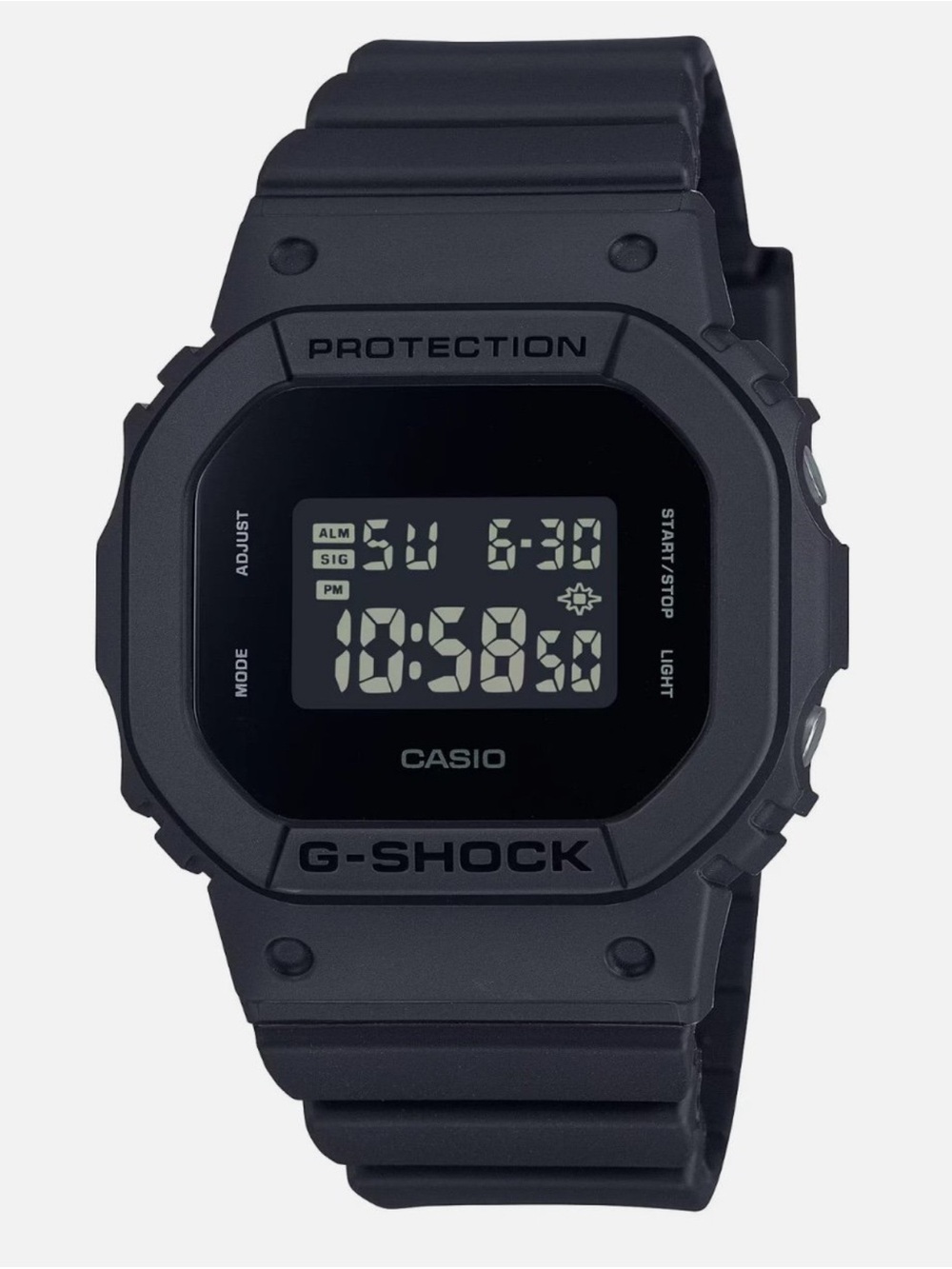 Casio G-Shock Unisex Digital Resin Strap Quartz GMDS5610BB-1